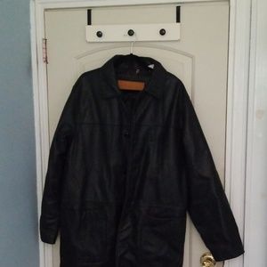 2002 Timberland Genuine Leather Coat